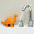 Natural Rubber Diplodocus Bath Toy and Teether