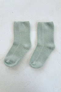 Cloud Socks - Green Olive