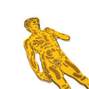 David Statue Bookmark - Yellow