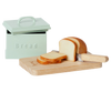 Minature Bread Box with Utensils