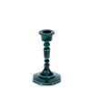 Small Enamel Candlestick - Blue