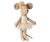 Ballerina Mouse, Little Sister - Off White