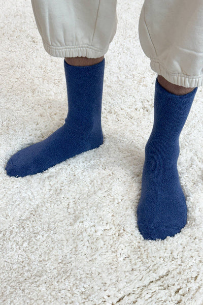 Extended Cloud Socks - Bijou Blue