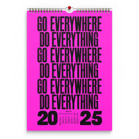 2025 Wall Calendar - Anthony Burrill