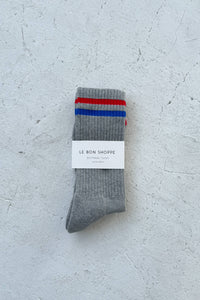 Extended Boyfriend Socks - Navy