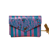 Forest Popper Purse - Lilac