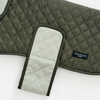 Luxe Quilted Dog Coat - Country Khaki - S