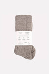 Alpaca Bed Socks - Smoke (Size 4-8)