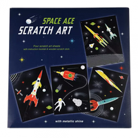 Scratch Art - Space Age