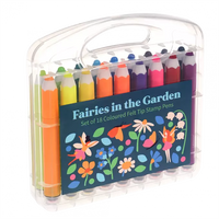 Felt Tip Stamp Pens - Fairies in the Garden