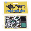 Set of Mini Stamps Prehistoric Land