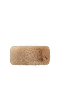 Fur Headband - Light Brown