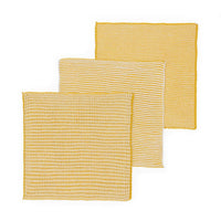 Reusable & Eco-Friendly Cotton Dishclot - Textured Citrus