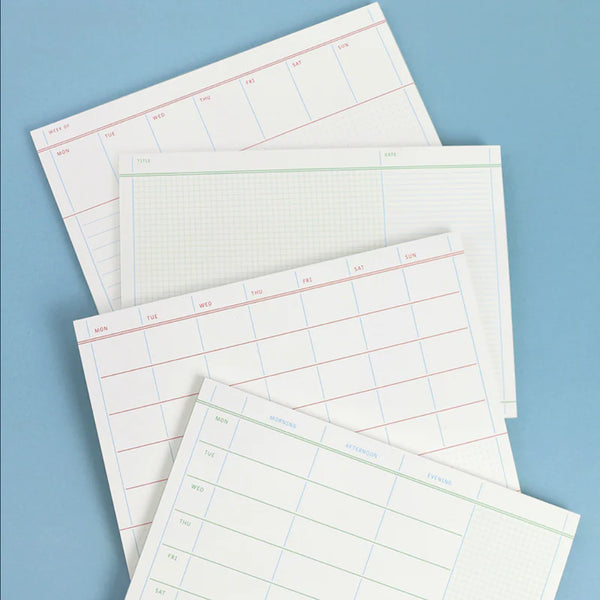 Paperian Flat Notepad (A5) Monthly