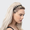 KITSCH - Zig Zag Headband 2pc - Black & Tort