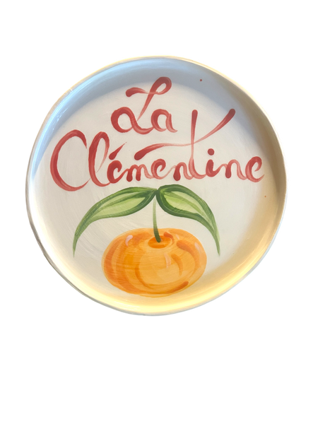 La Clementine Plate - Medium