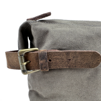 Birling Waxed Canvas & Leather Wash Bag