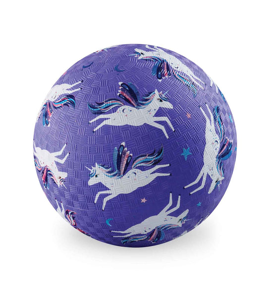 Crocodile Creek 5" Purple Unicorn Ball