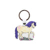 Horse Key Fob - Cream