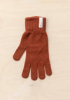 Cashmere & Merino Gloves in Rust