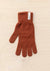 Cashmere & Merino Gloves in Rust