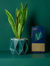18cm Self-Watering Pot - Dark Teal