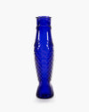 Fish & Fish Carafe - Cobalt Blue