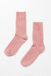 Classic Cashmere Socks - Rose Petal