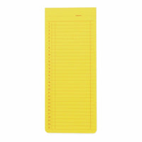 Sticky Memo Pad Monthly - Yellow