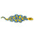 Snake Bookmark - Yellow