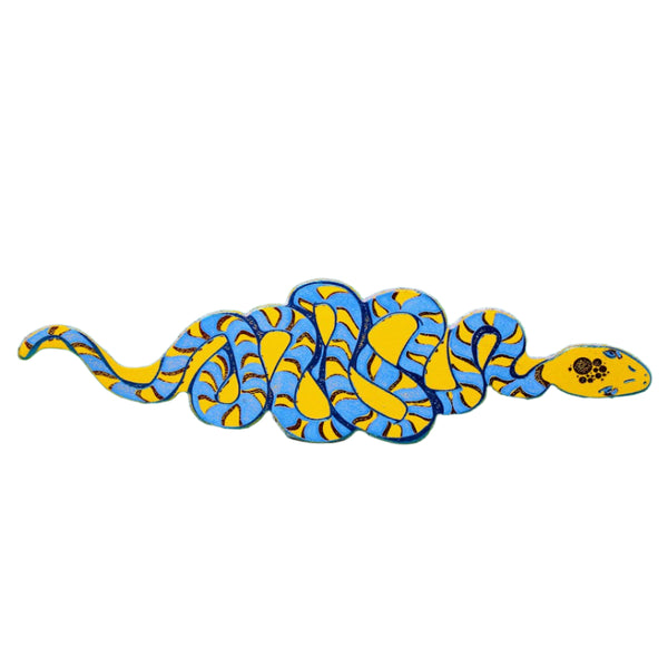 Snake Bookmark - Yellow