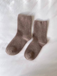 Cloud Socks - Green Olive