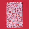 Red Bows Tea Towel