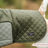 Luxe Quilted Dog Coat - Country Khaki - XS