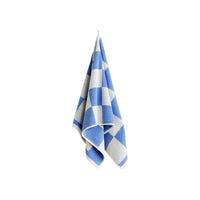 Check Hand Towel - Sky Blue