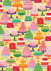 Ickaprint - W-0016 Jelly Yellow Wrapping Paper