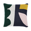 Cotton Knit Cushion - Orbi Navy