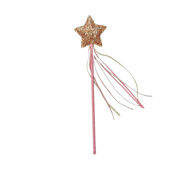 Pink Glitter Star Wand