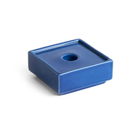 Small Mattone Candleholder - Blue