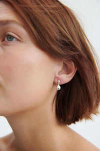 Driplet Earrings - Recycled Silver
