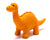 Natural Rubber Diplodocus Bath Toy and Teether