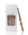 Twist Taper Candles - 3 Pack - Mink