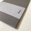 A5 Slimline Embossed Notepad - Flint