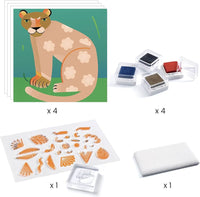 Patterns and Animals Clear Stamps Art