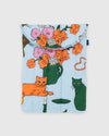 Puffy Laptop Sleeve 13"14"- Table Cat