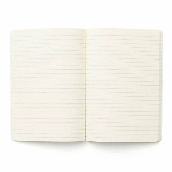 Soft PP Notebook - Ruled A5 - Red