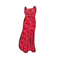 Cat Tails Bookmark - New Pink