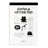 Iconic Doodle Letter Pad