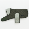 Luxe Quilted Dog Coat - Country Khaki - XS