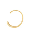 Bold Fluid Cuff Bangle - Gold